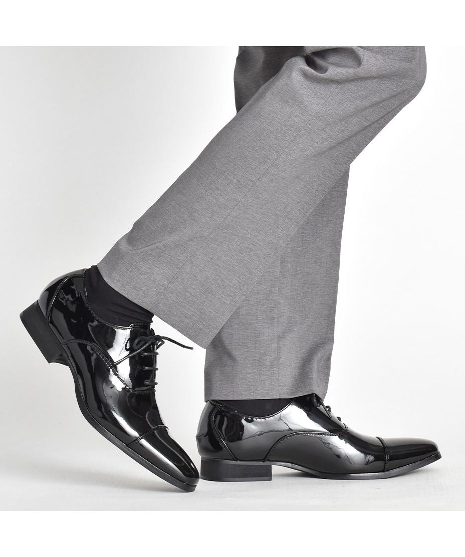 MM/ONE Straight-tip inner wing lace-up business shoes
