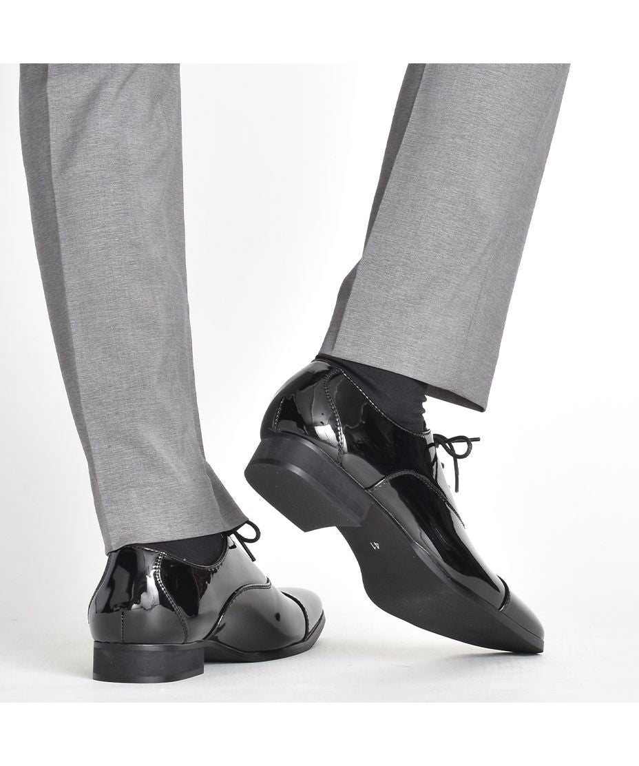 MM/ONE Straight-tip inner wing lace-up business shoes