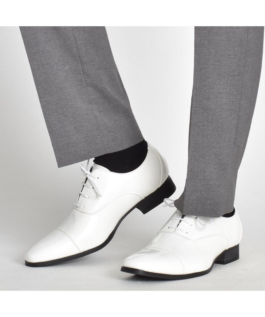 MM/ONE Straight-tip inner wing lace-up business shoes
