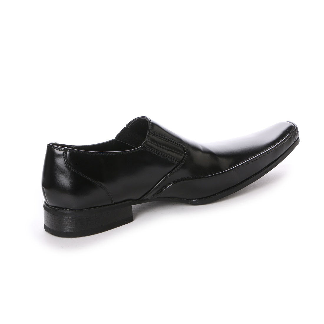 MM/ONE Plain Toe Long Nose Slip-on Business Shoes