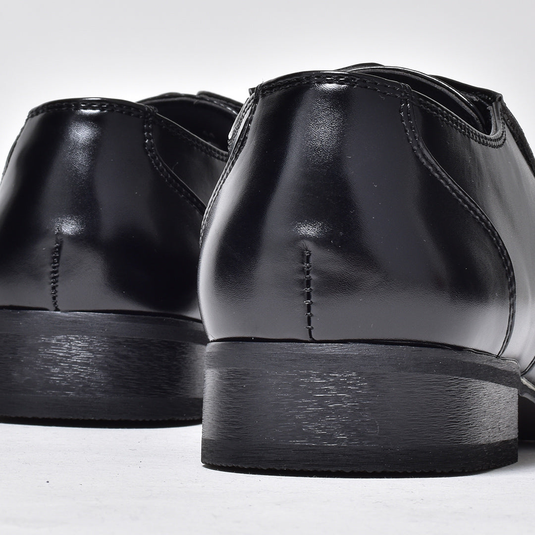 MM/ONE Plain Toe Long Nose Slip-on Business Shoes