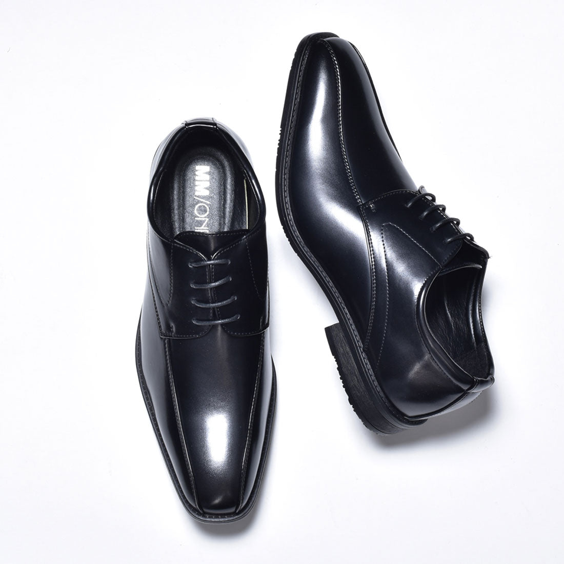 エムエムワン MM/ONE オックスフォードシューズ,ブラック