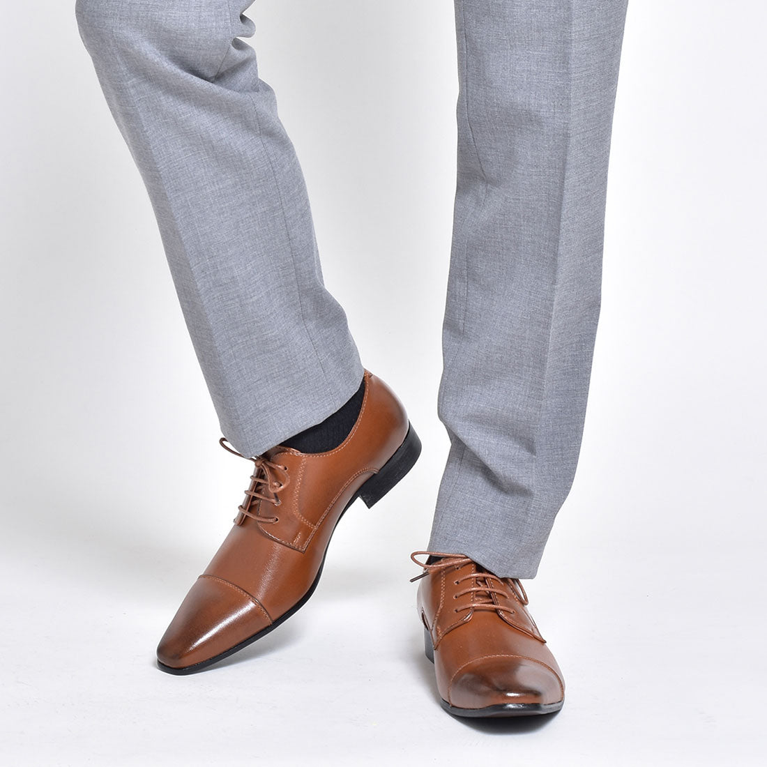 MM/ONE Straight Tip Lace-up Shoes