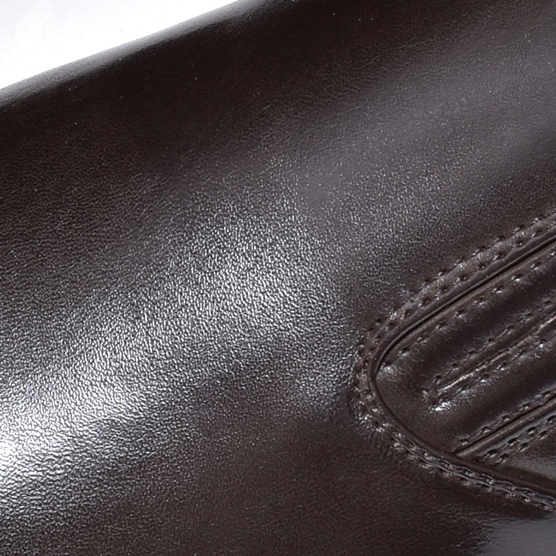 MM/ONE Plain Toe Long Nose Slip-on Business Shoes