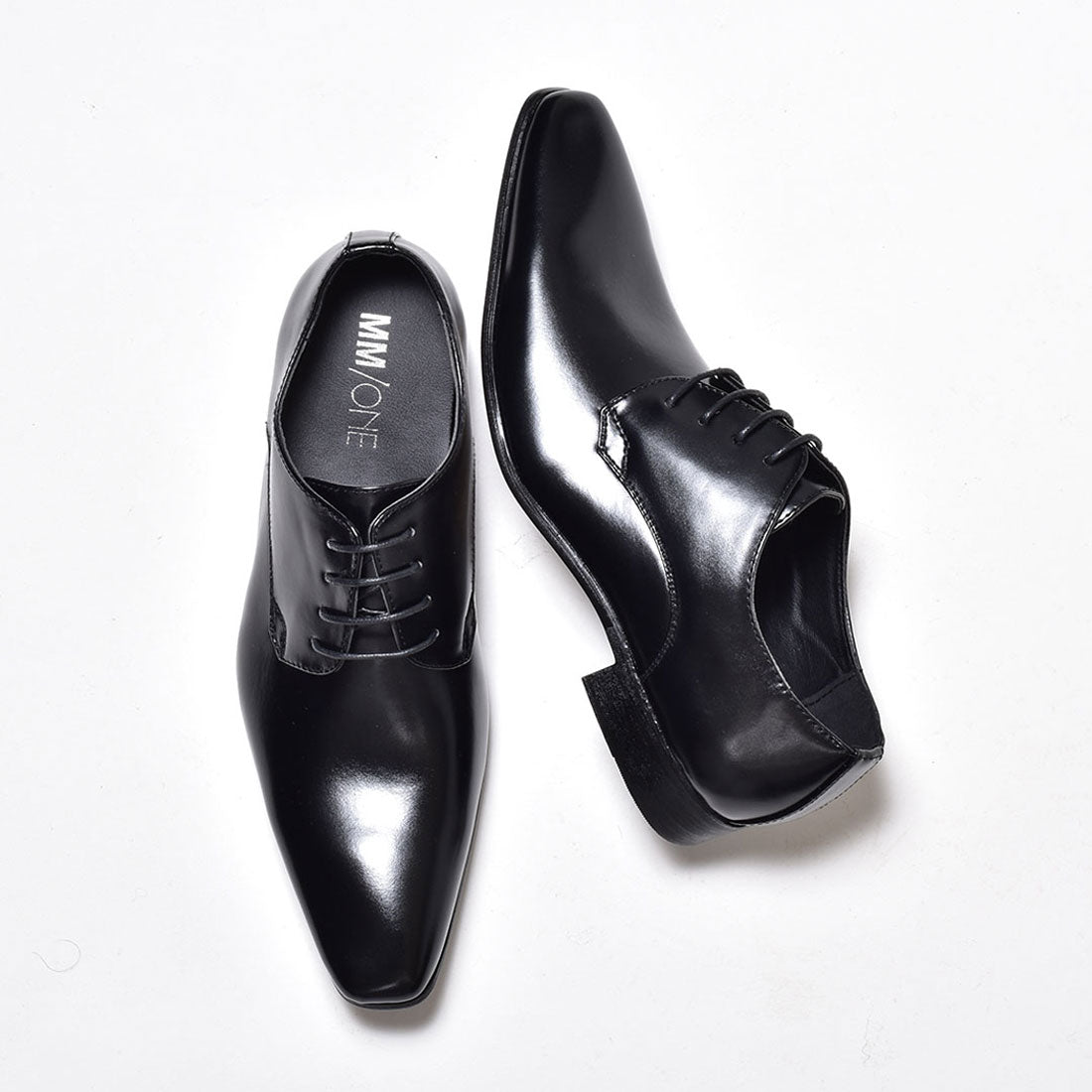 MM/ONE Plain Toe Lace-Up Dress Shoes