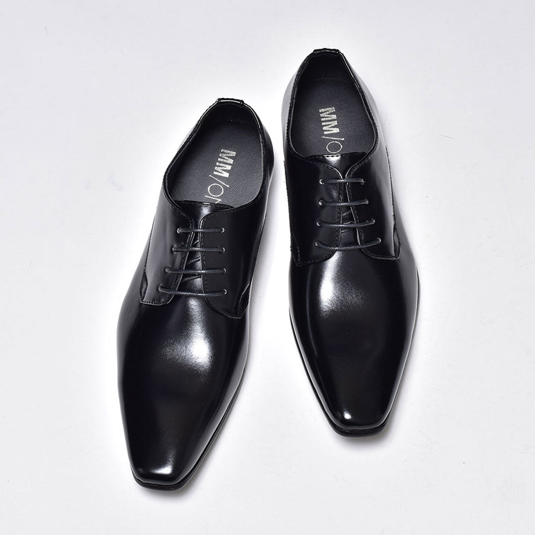 MM/ONE Plain Toe Lace-Up Dress Shoes