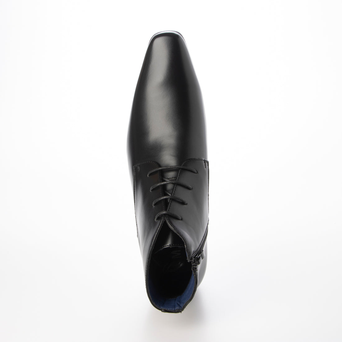 MM/ONE Plain Toe Wingtip Dress Boots