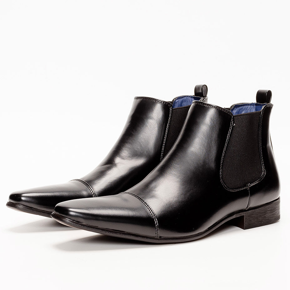 MM/ONE Straight Tip Side Gore Dress Boots