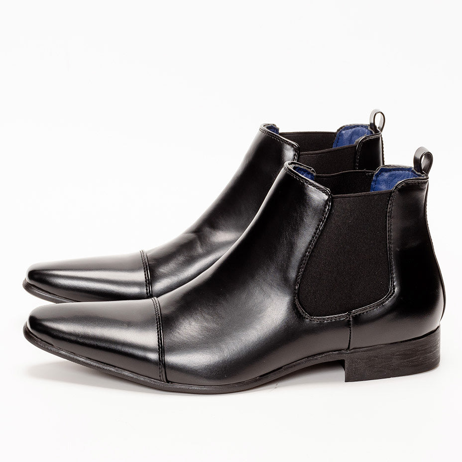 MM/ONE Straight Tip Side Gore Dress Boots