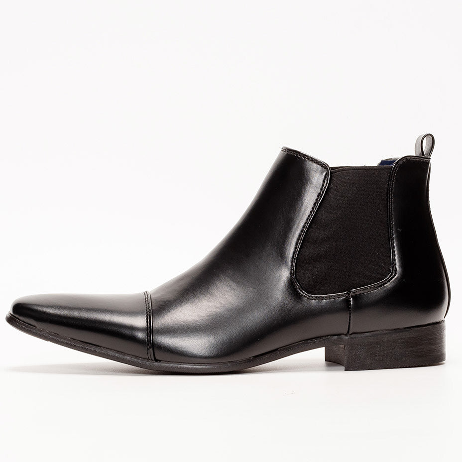 MM/ONE Straight Tip Side Gore Dress Boots
