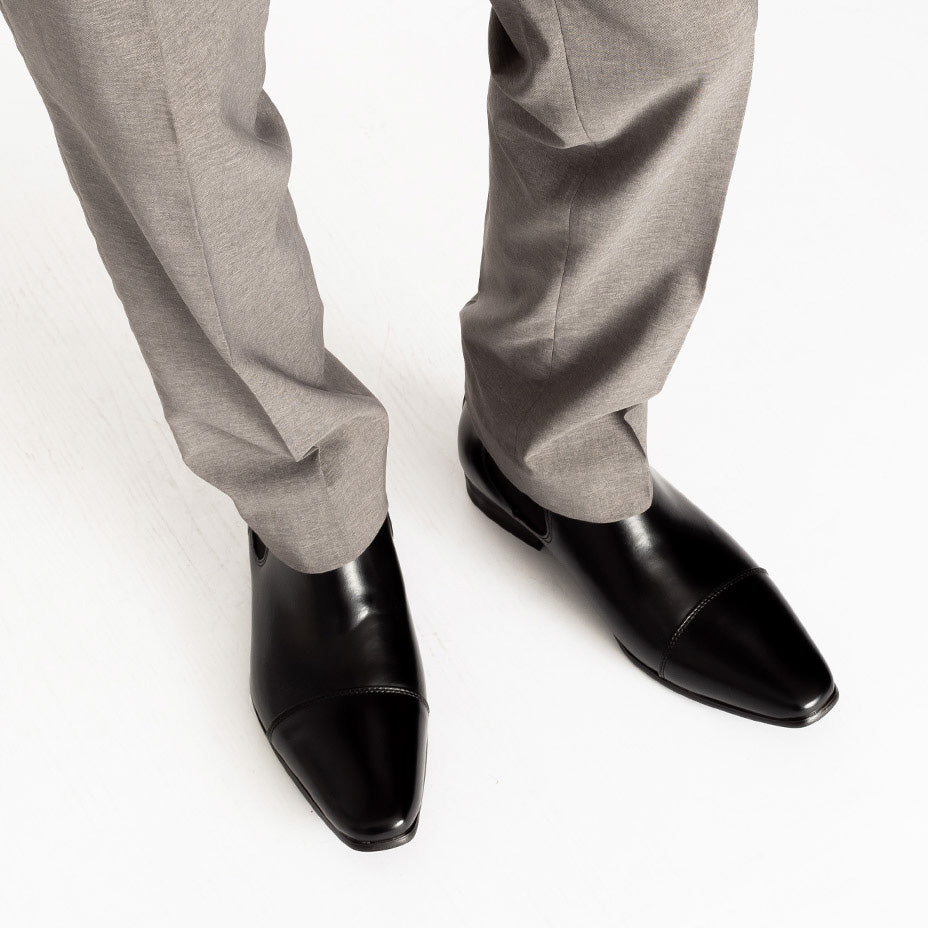 MM/ONE Straight Tip Side Gore Dress Boots