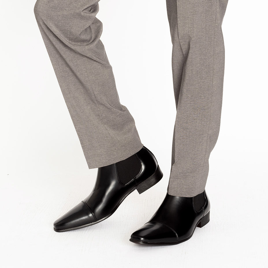 MM/ONE Straight Tip Side Gore Dress Boots
