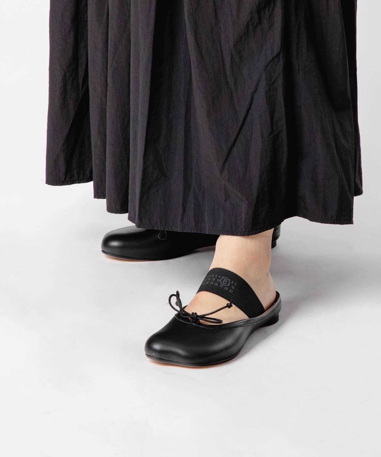 エムエムシックス メゾン マルジェラ MM6 Maison Margiela S66WX0062 P3628 パンプス SLIPPER レディース シューズ アナトミック スリッポン バレエシューズ フラットシューズ