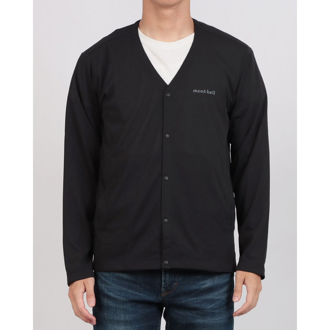 モンベル mont-bell モンベル WIC.カーディガン Men's 男性用 （ブラック） ブラック