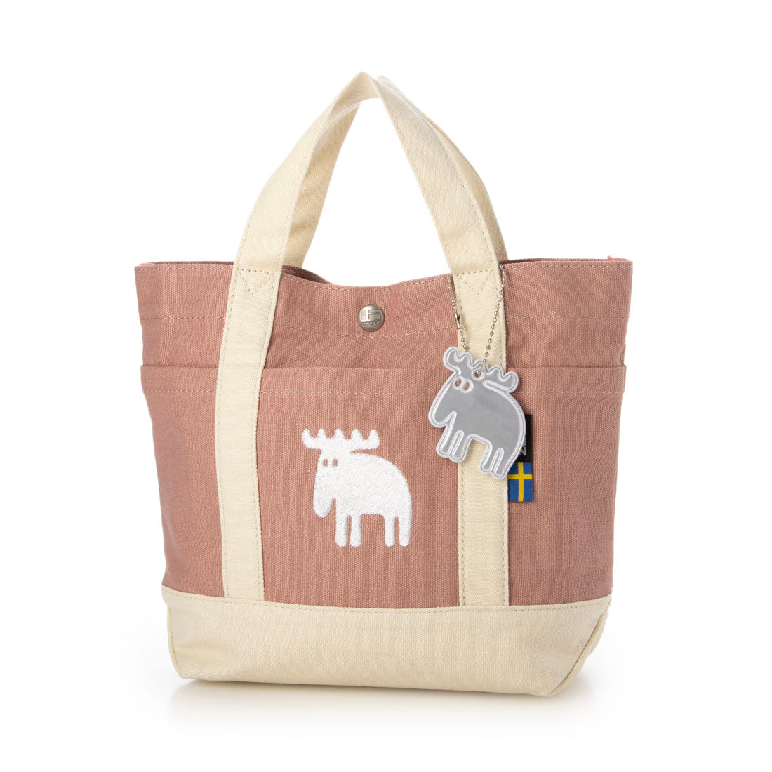 モズ moz キャンバス ランチトートバッグ （85.ピンク） 85.ピンク