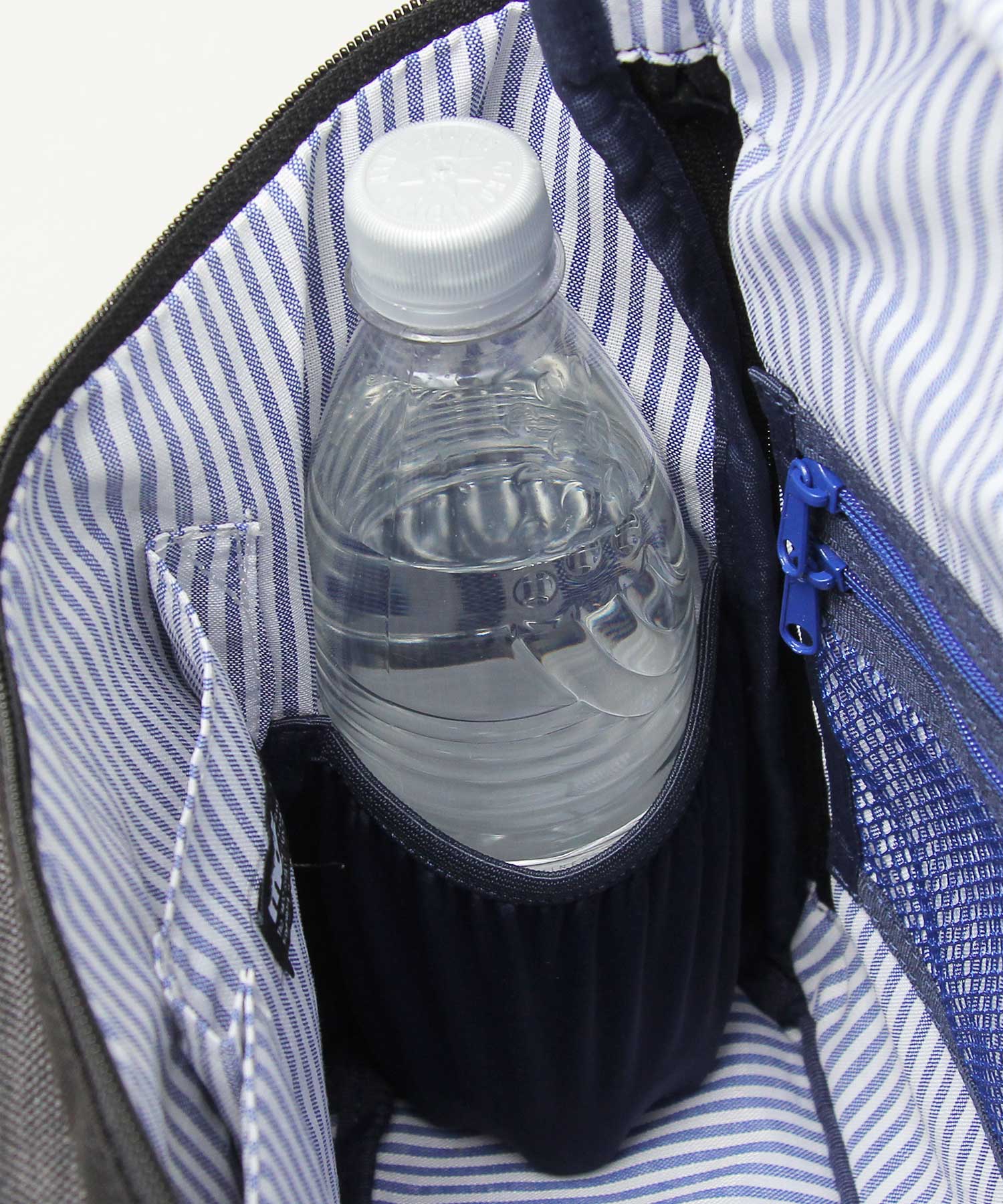 モズ moz 2WAY ミニリュック マザーズバッグ バックパック リフレクトチャーム付き 通勤 通学 A4収納 （グレー×ネイビー） グレー×ネイビー