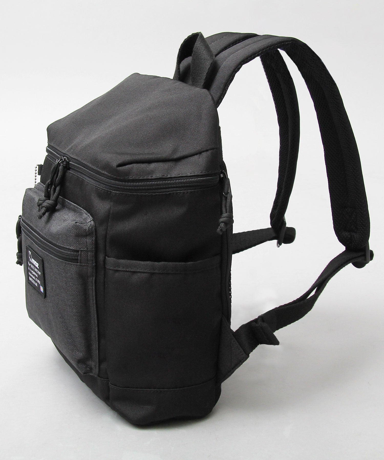 モズ moz 2WAY ミニリュック マザーズバッグ バックパック リフレクトチャーム付き 通勤 通学 A4収納 （グレー×ネイビー） グレー×ネイビー