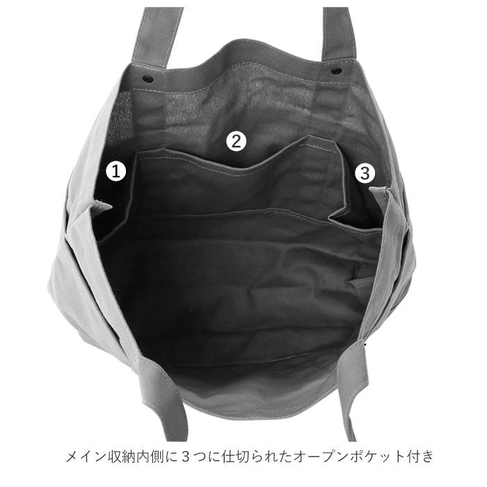 モズ moz moz 帆布 トートバッグ Lサイズ