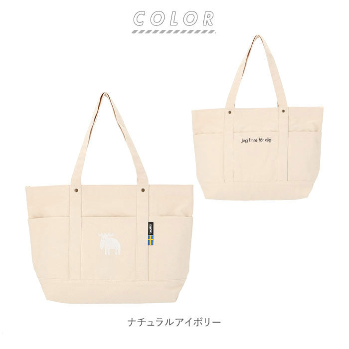 モズ moz moz 帆布 トートバッグ Lサイズ