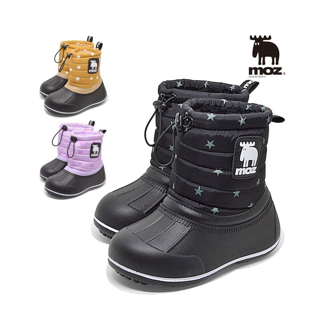 Moz Snow Shoes Kids MZ-8231 Moz Autumn Winter Cold Protection Boots