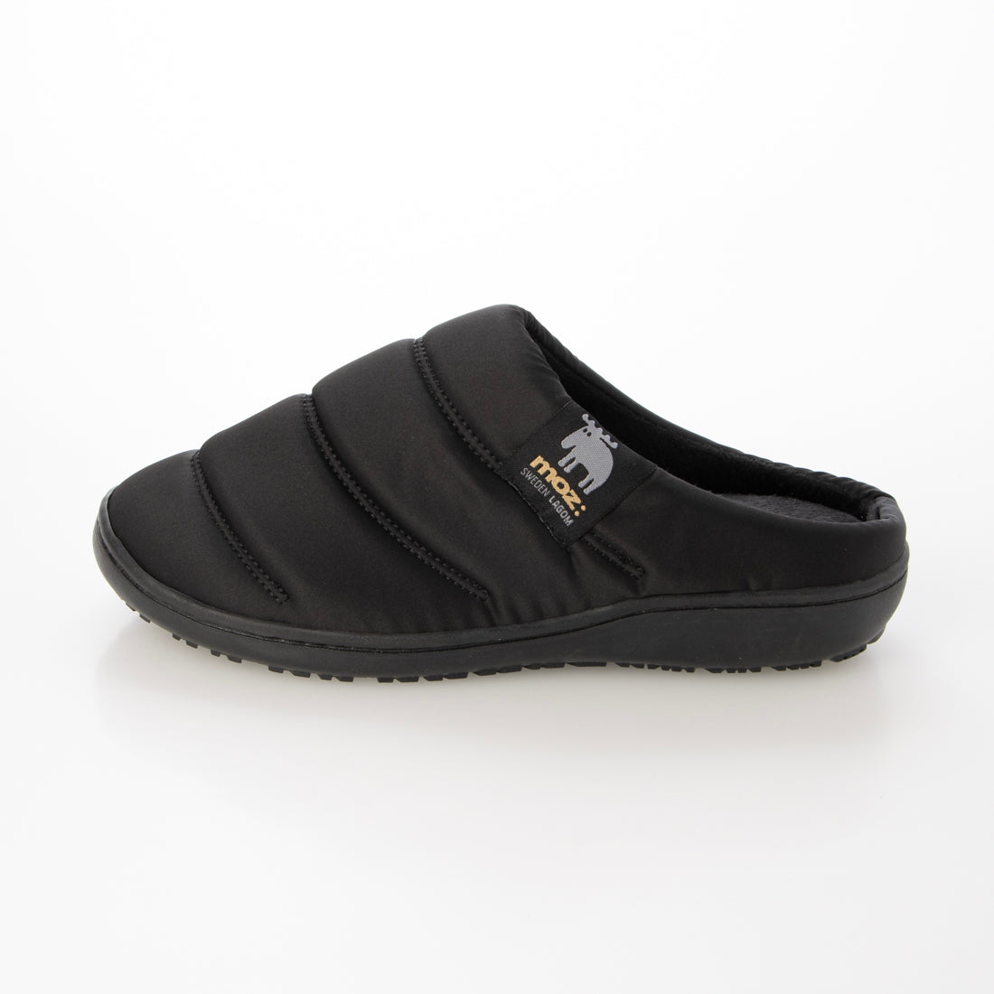 モズ moz MOZ MZ7180  サンダル サボ クロッグシューズ 軽量 moz モズ 靴 滑りにくい スニーカー （BLACK） BLACK