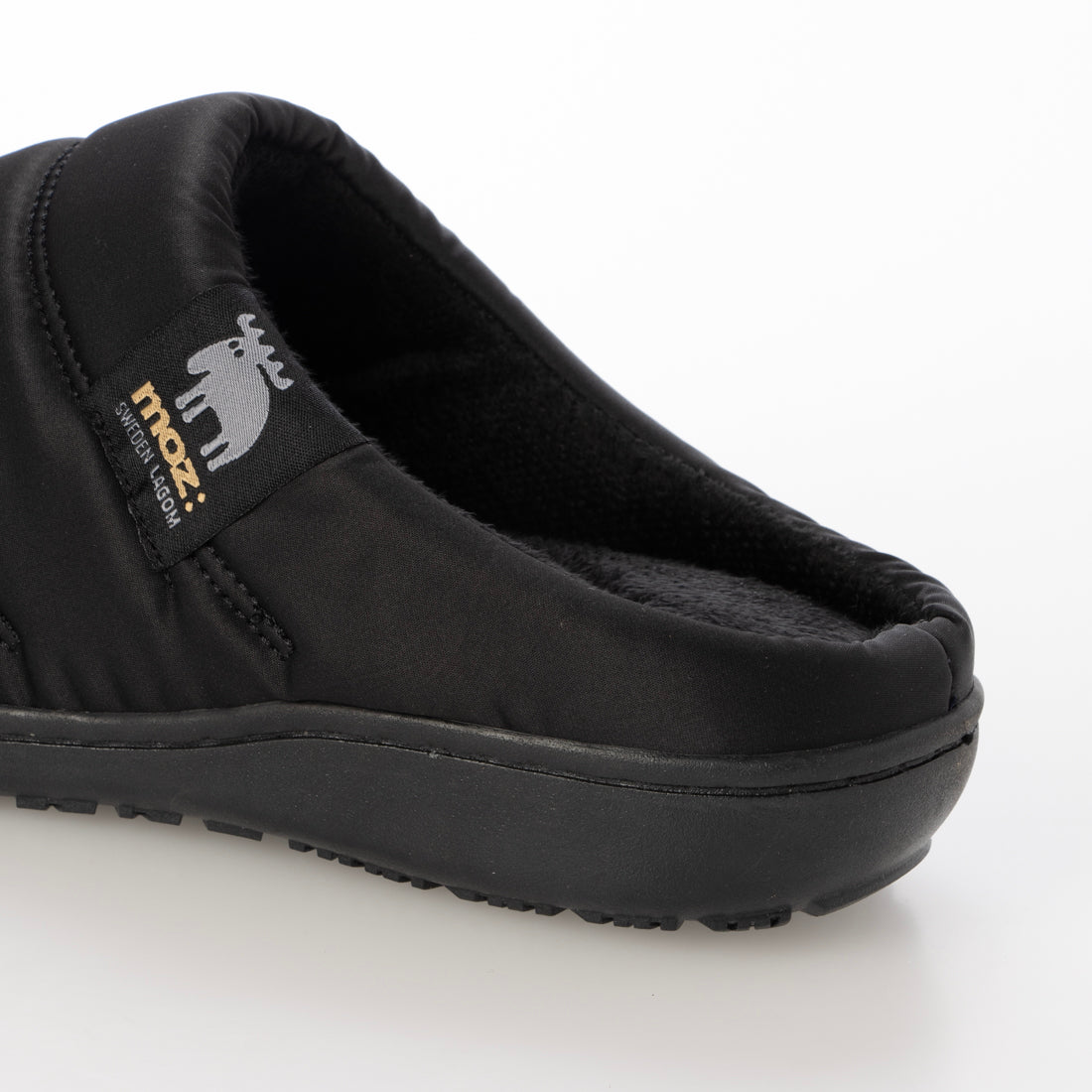 モズ moz MOZ MZ7180  サンダル サボ クロッグシューズ 軽量 moz モズ 靴 滑りにくい スニーカー （BLACK） BLACK