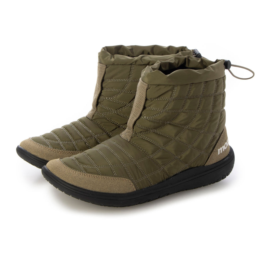 モズ moz moz モズ MZ7031 レディース  スノーブーツ ウィンターブーツ 防寒靴 軽量 暖かい おしゃれ 履きやすい,KHAKI
