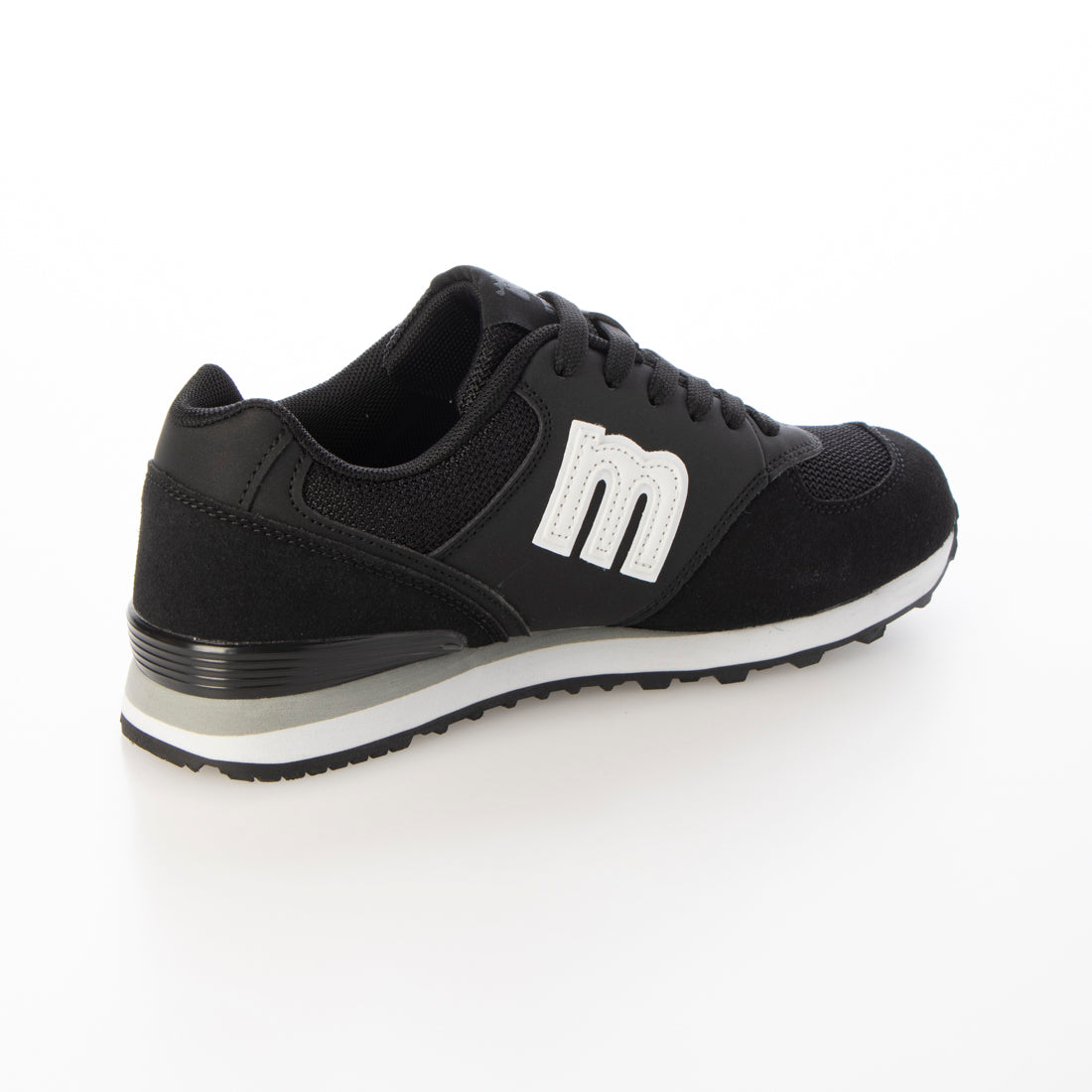 モズ moz moz モズ MZ10255 スニーカー レディース 軽い 疲れない  靴 おしゃれ 白 黒 疲れない 歩きやすい （BLACK） BLACK