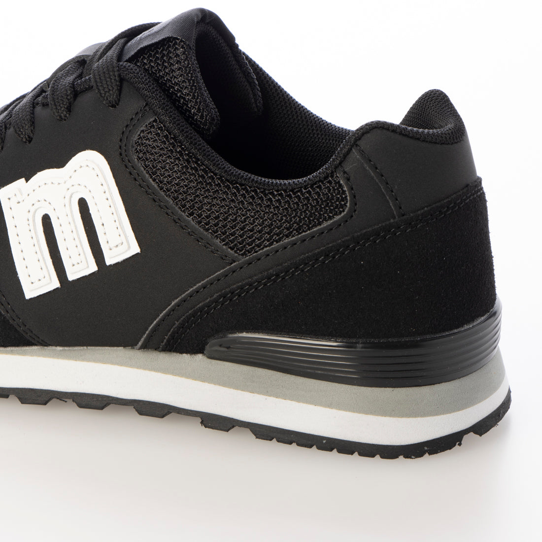 モズ moz moz モズ MZ10255 スニーカー レディース 軽い 疲れない  靴 おしゃれ 白 黒 疲れない 歩きやすい （BLACK） BLACK