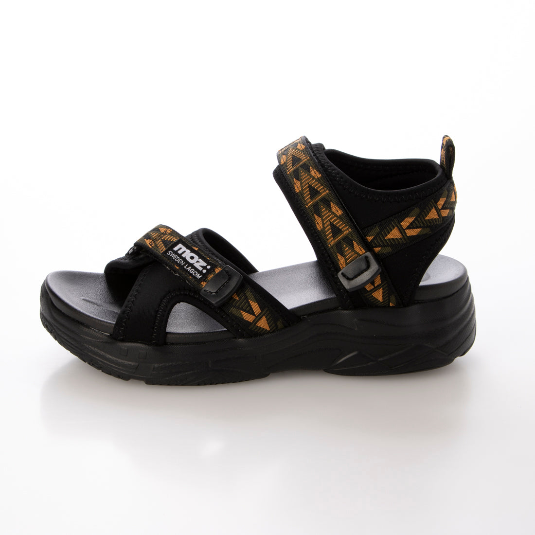 モズ moz サンダル レディース 厚底 ストラップ スポーツサンダル MOZ モズ 軽量 バックル 履きやすい おしゃれ マジックベルト mz51104 （GARA） GARA