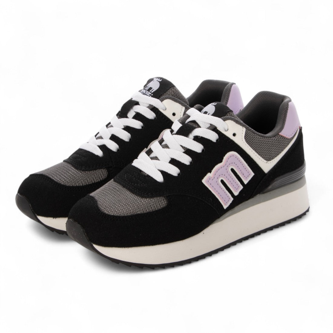 モズ moz レディース スニーカー 厚底 モズ:スウェーデン ローゴン MOZ:SWEDEN LAGOM 4267 （ブラック） ブラック