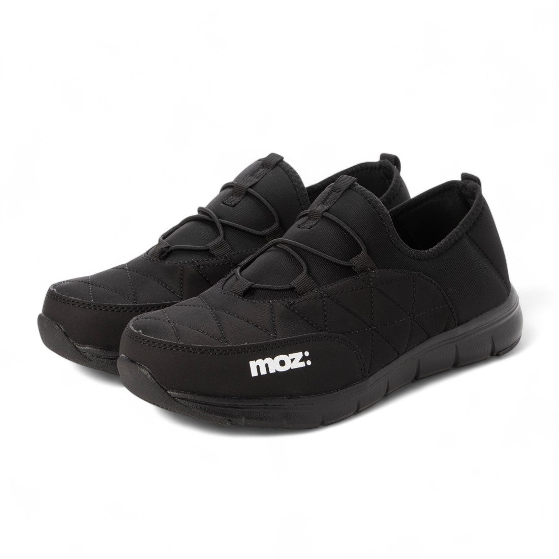 モズ moz レディース スニーカー スリッポン moz: SWEDEN LAGOM モズ スウェーデンローゴン 25295 （ブラック） ブラック