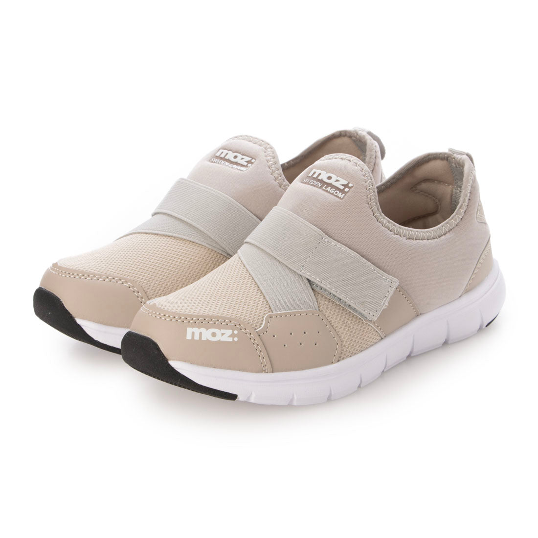 モズ moz レディース スニーカー スリッポン moz: SWEDEN LAGOM モズ スウェーデンローゴン 25296 （グレー） グレー