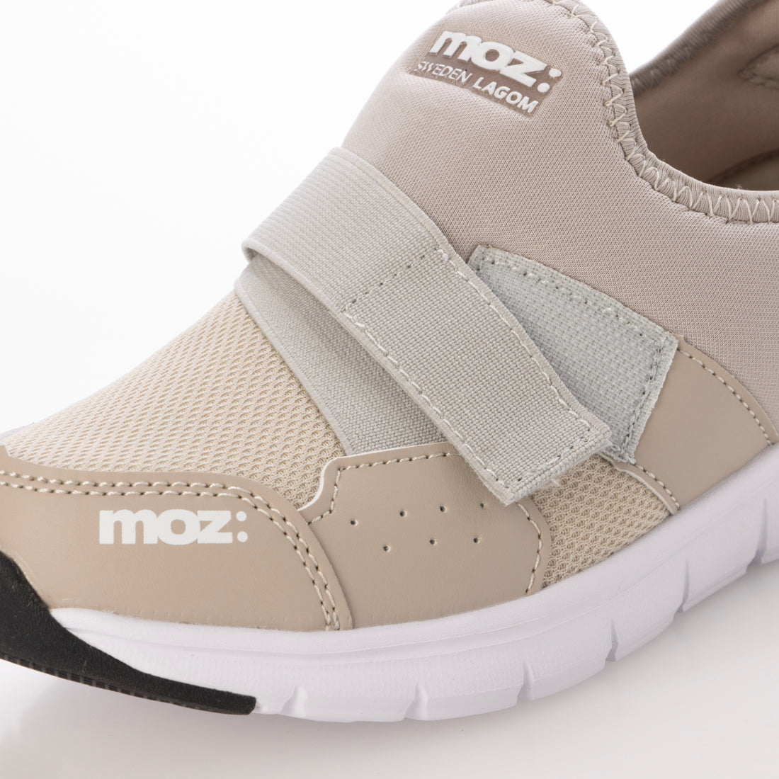 モズ moz レディース スニーカー スリッポン moz: SWEDEN LAGOM モズ スウェーデンローゴン 25296 （グレー） グレー