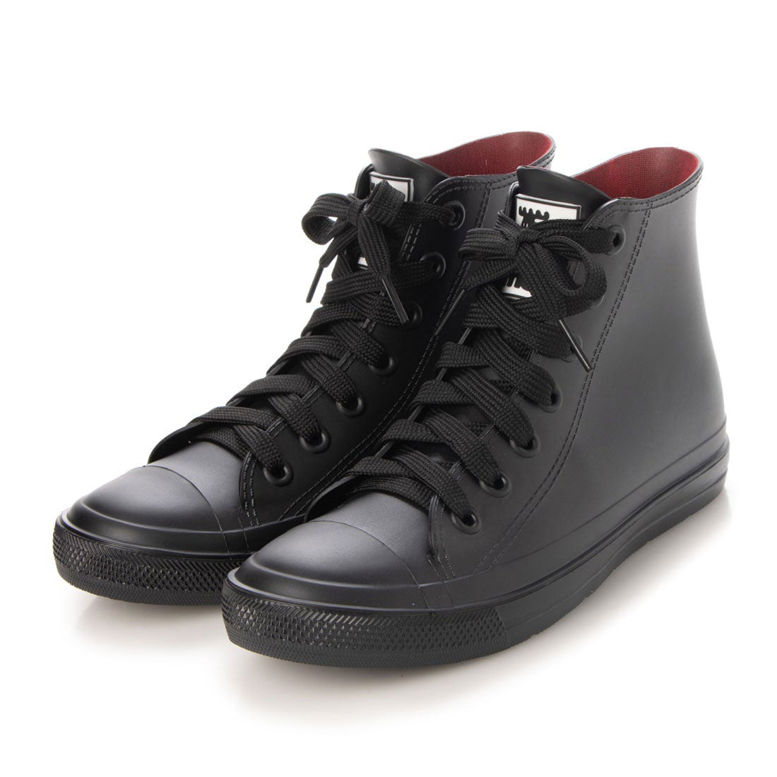 Moz Moz high-cut rain shoes