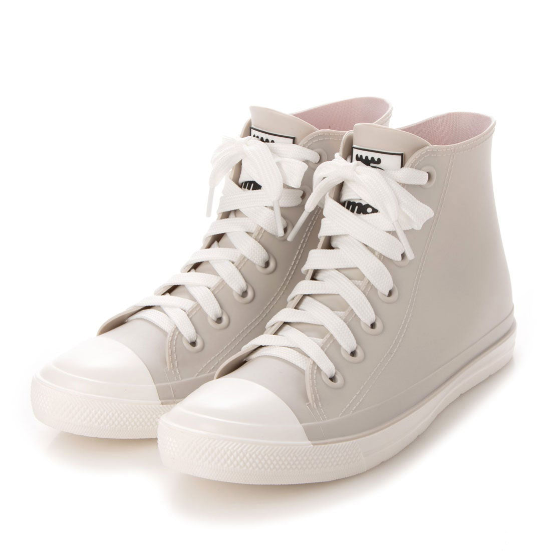 Moz Moz high-cut rain shoes