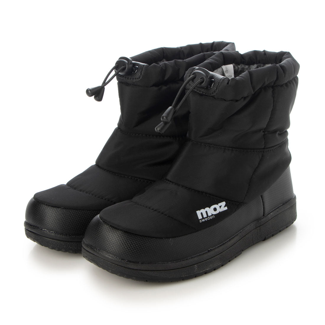 モズ moz mz7000 ブーツ レディース ミドル ショート 防水  防滑 moz モズ ムートン 歩きやすい 軽量 黒 ハーフ  ロング