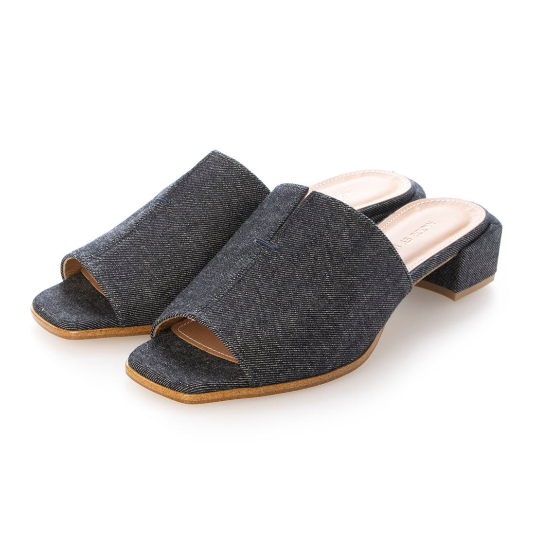 Mode et Jacomo Front Cut Covered Mule