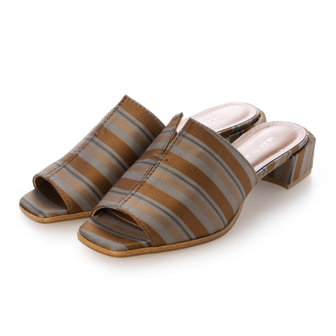 Mode et Jacomo Front Cut Covered Mule
