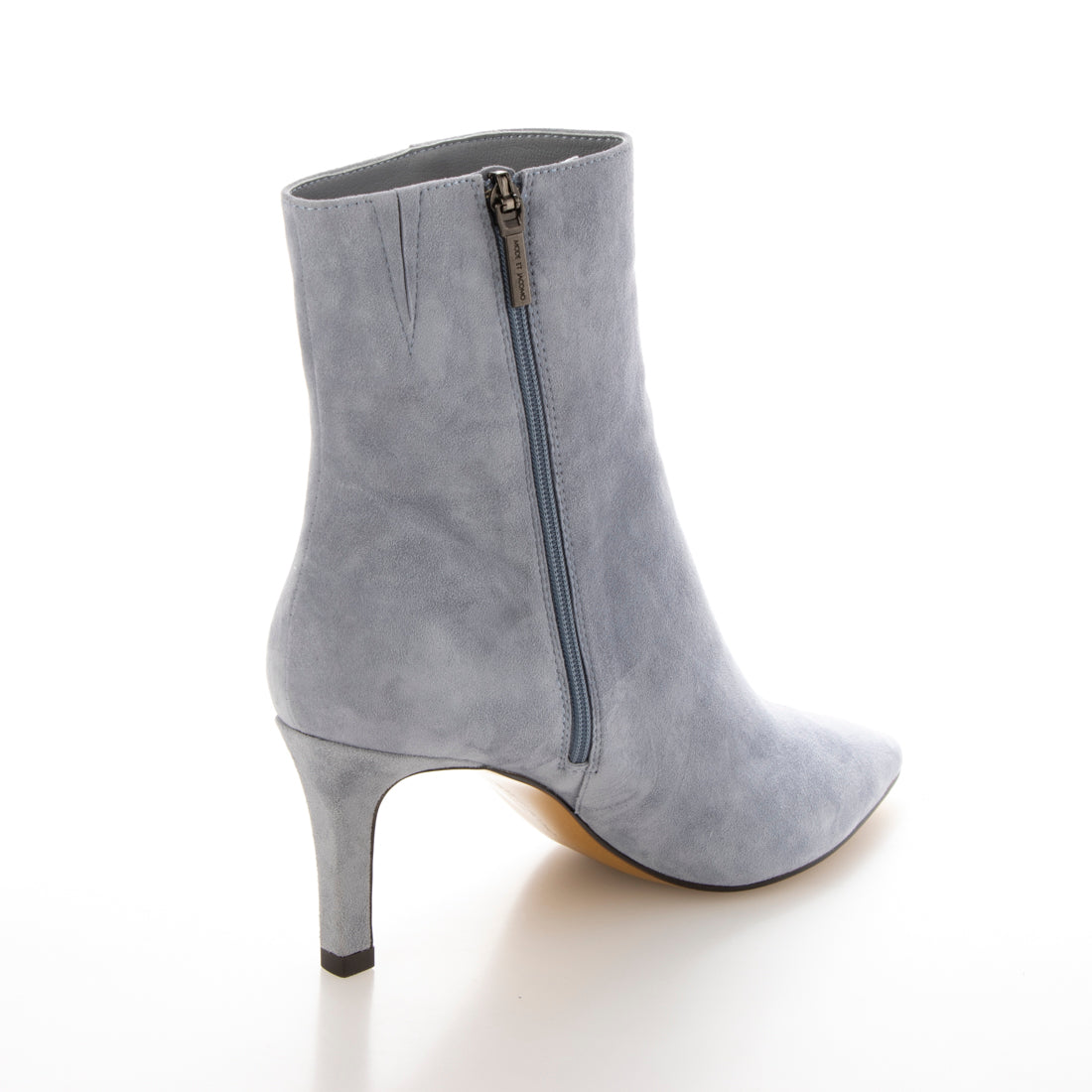 モード エ ジャコモ MODE ET JACOMO ポインテッドトゥショートブーツ （ブルースエード） ブルースエード