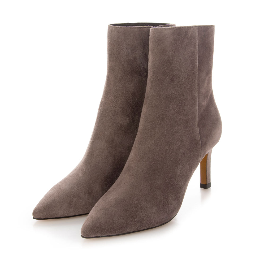 モード エ ジャコモ MODE ET JACOMO ポインテッドトゥショートブーツ （オークスエード） オークスエード