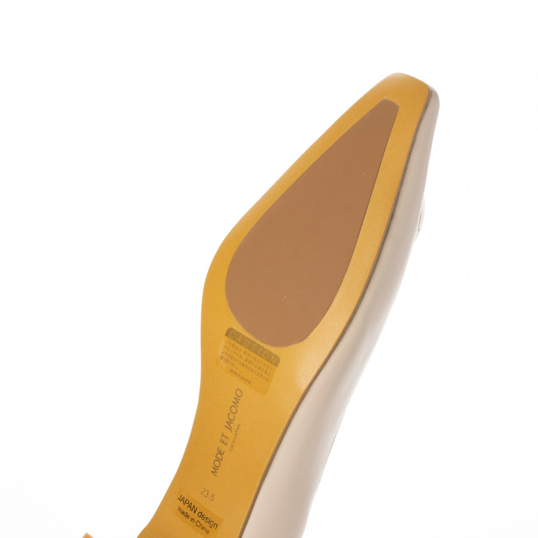 モード エ ジャコモ MODE ET JACOMO バックルモチーフスクエアトゥパンプス