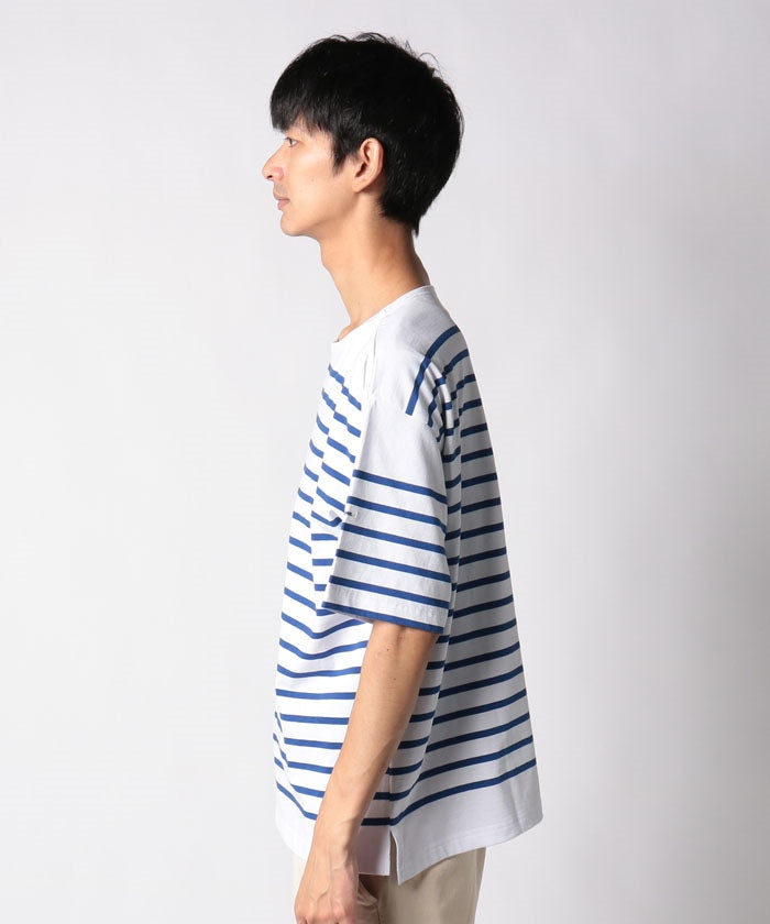 Mont KEMMEL MONT KEMMEL 【MONT KEMMEL/Mont KEMMEL】Striped Cut and Sew