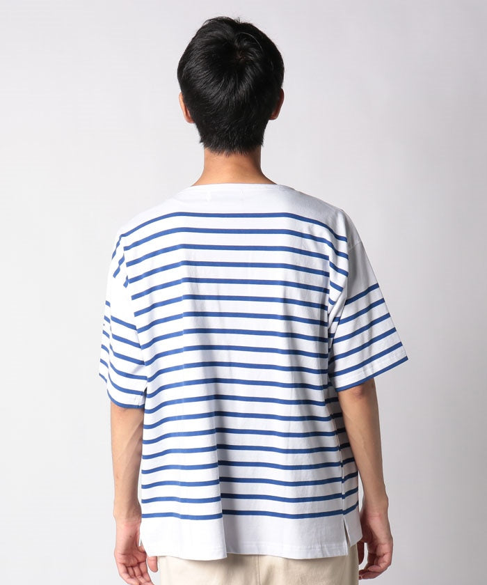 Mont KEMMEL MONT KEMMEL 【MONT KEMMEL/Mont KEMMEL】Striped Cut and Sew
