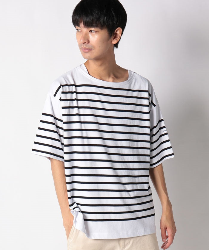Mont KEMMEL MONT KEMMEL 【MONT KEMMEL/Mont KEMMEL】Striped Cut and Sew