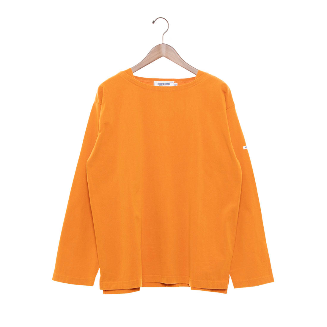 モン ケメル MONT KEMMEL MONT KEMMEL モンケメル カットソー ロンT 長袖 Tシャツ 無地 BASQUE SHIRT SOLID （オレンジ） オレンジ