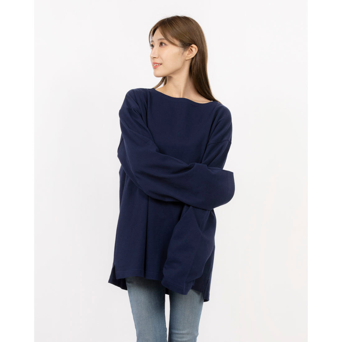 モン ケメル MONT KEMMEL MONT KEMMEL BASQUE SHIRTS 30/2 JERSEY BORDERモンケメル バスクシャツ （ネイビー） ネイビー