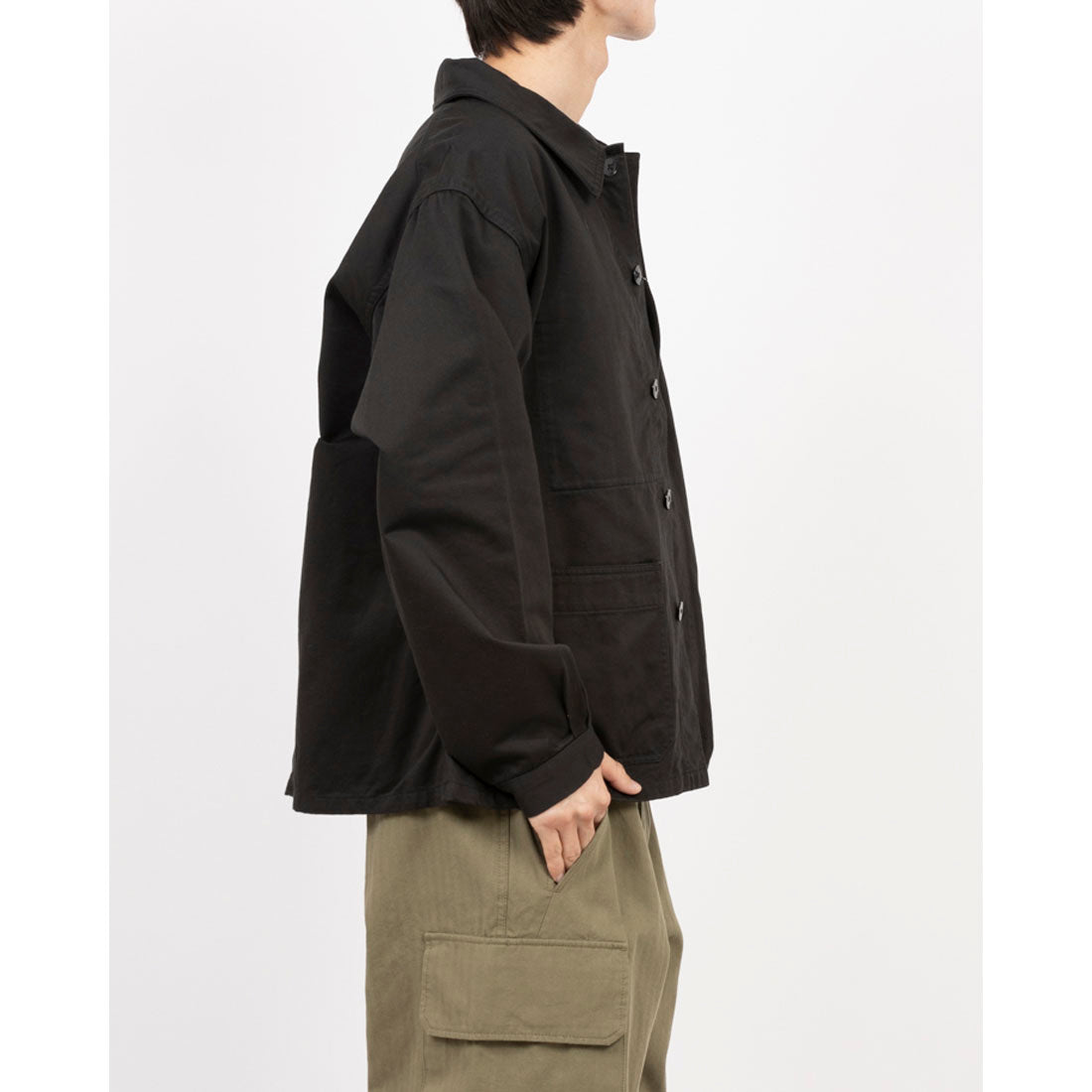 モン ケメル MONT KEMMEL MONT KEMMEL モンケメル COVERALL カバーオール （ブラック） ブラック