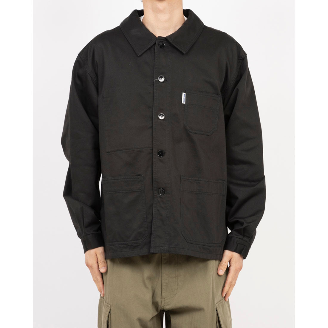 モン ケメル MONT KEMMEL MONT KEMMEL モンケメル COVERALL カバーオール （ブラック） ブラック