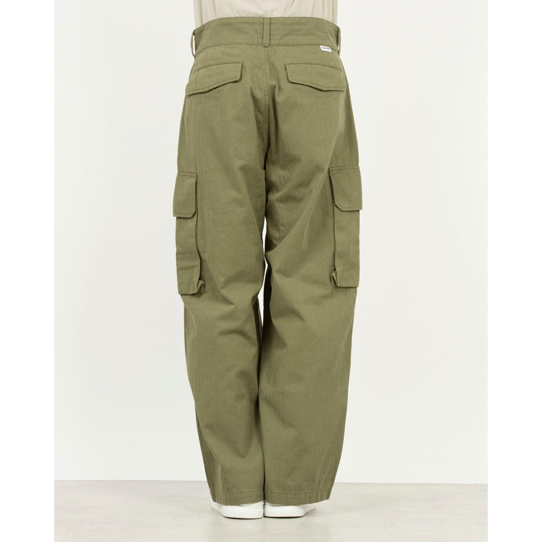 モン ケメル MONT KEMMEL MONT KEMEL M-47 CARGO PANTS COTTON HERRINGBONE モンケメル M-47カーゴパンツ （ブラック） ブラック
